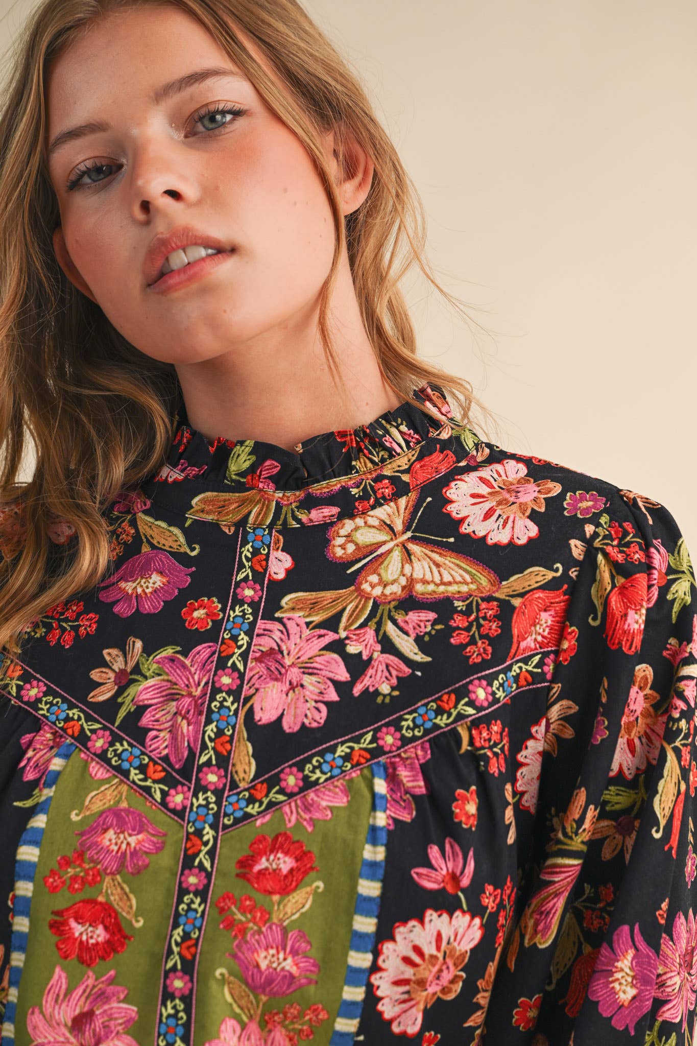 Celia Printed Top