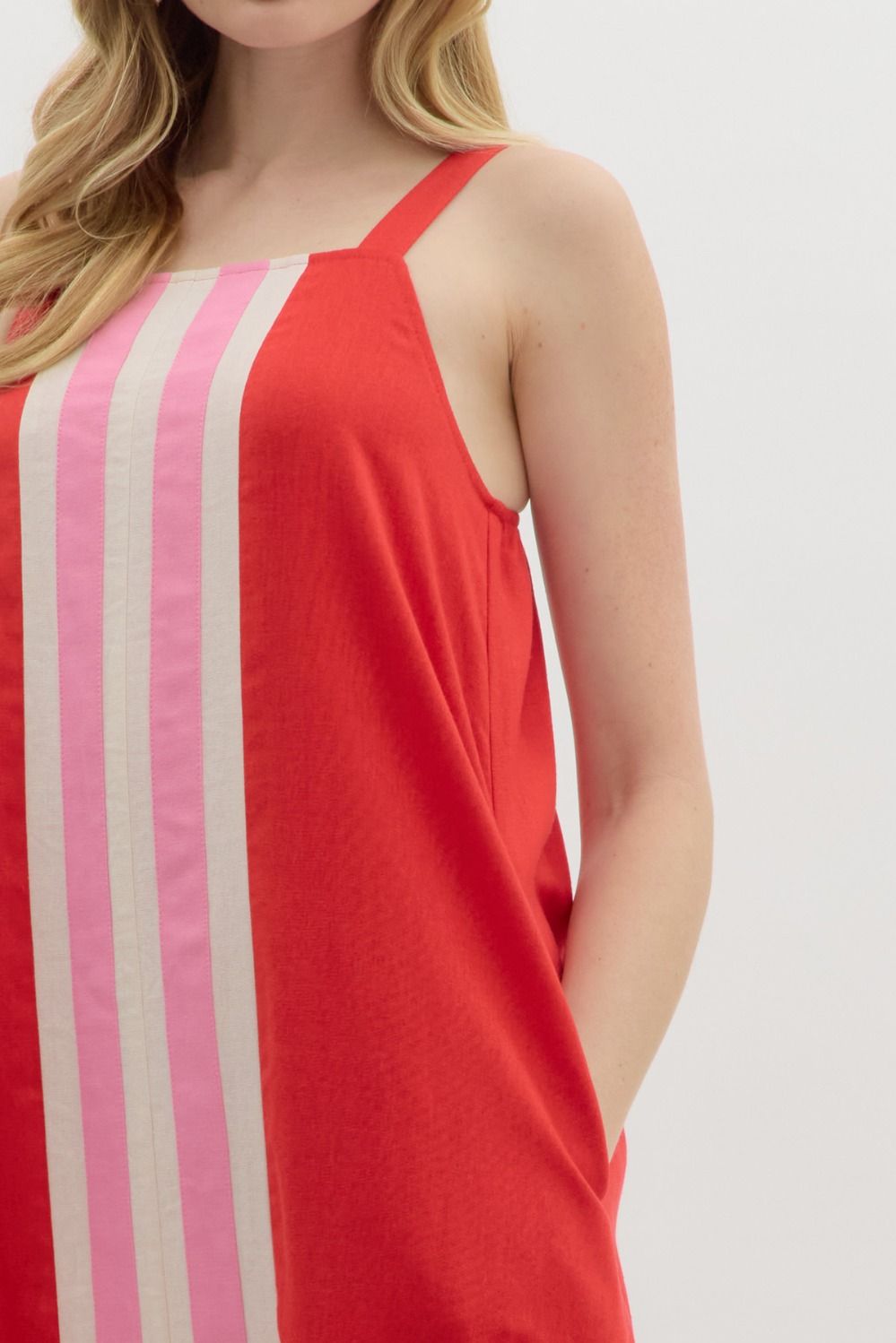 Porch Swing Color-Block Dress