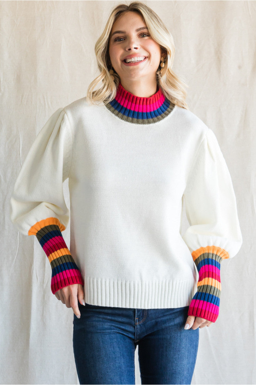 Love it or Leave It Pullover Sweater