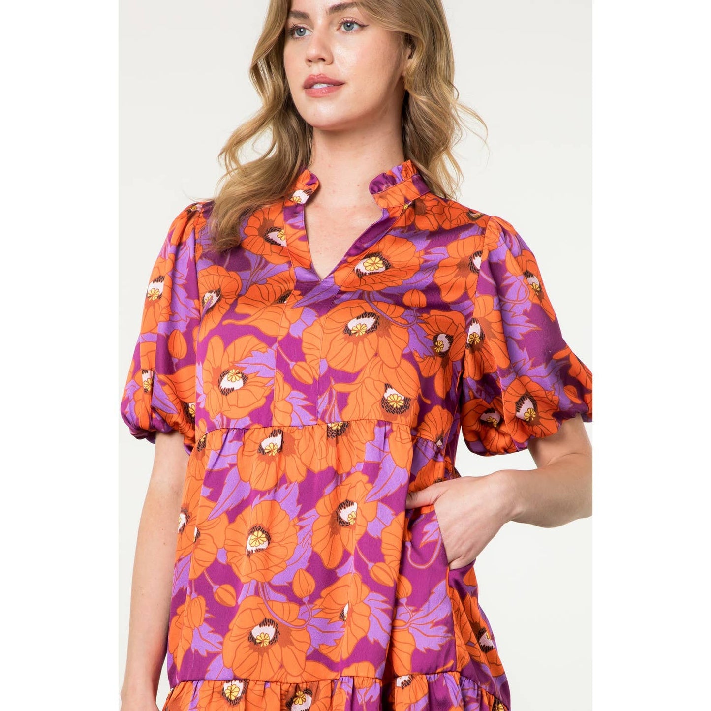 Pretty As a Posy Dress-THML