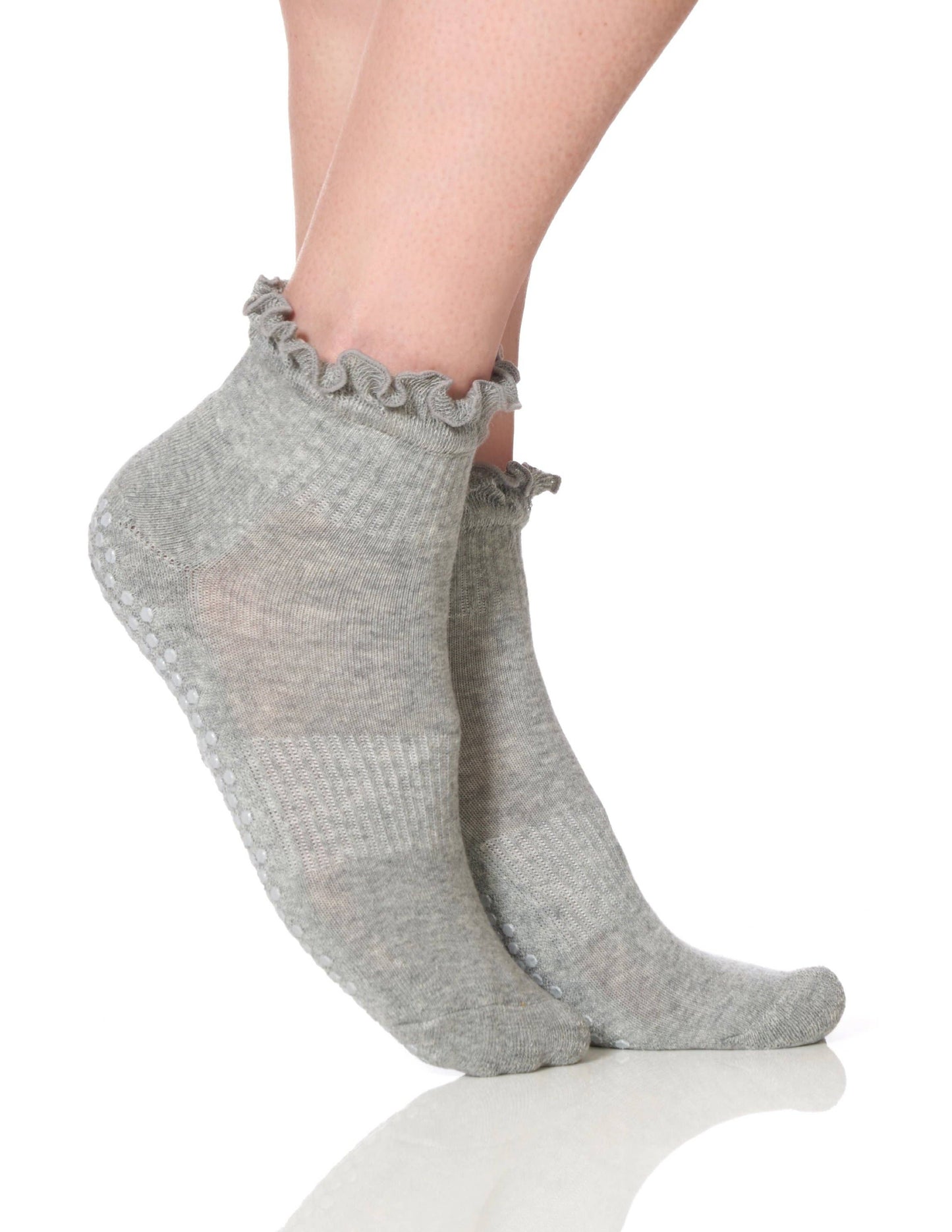 The Ruffle Pilates Socks
