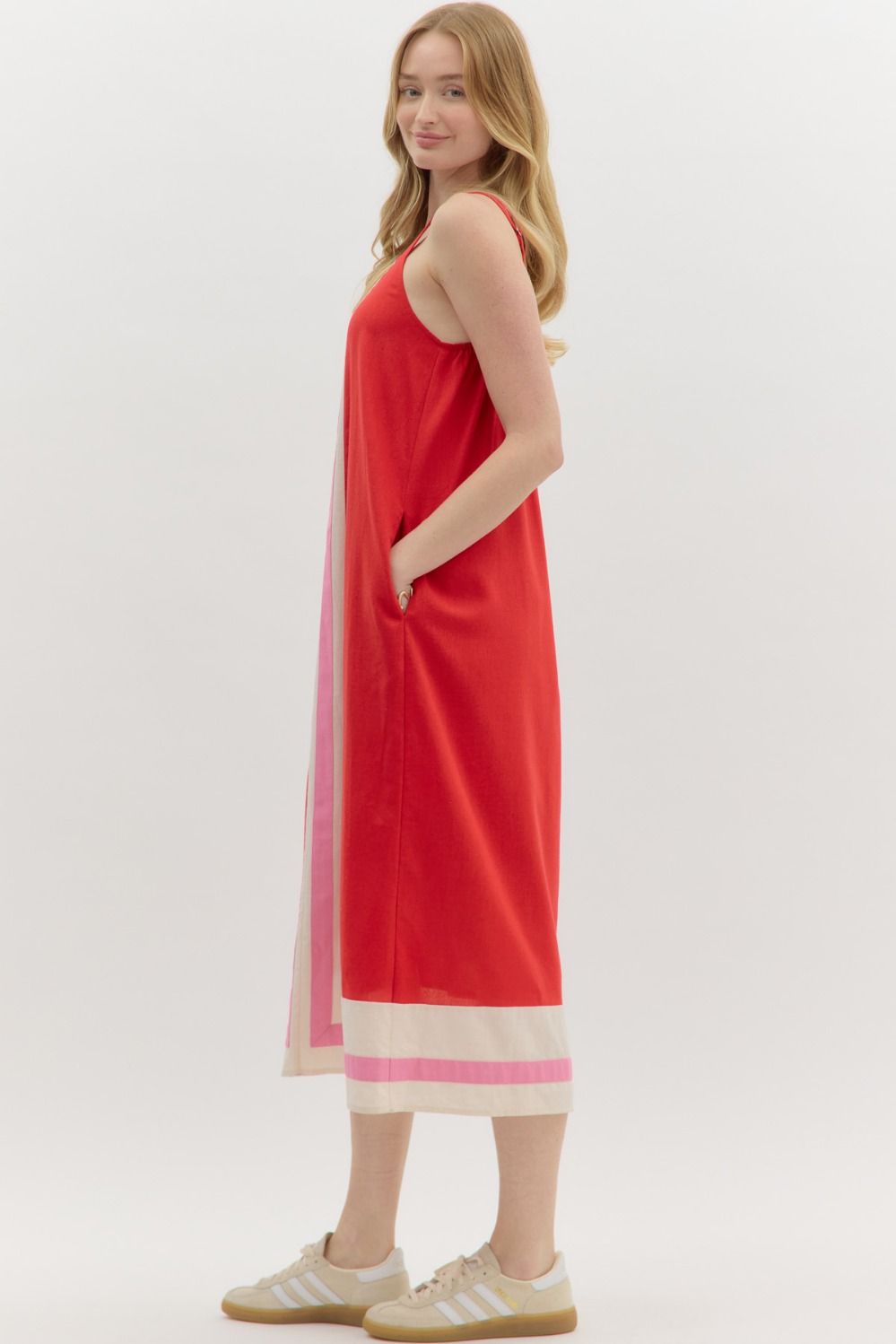 Porch Swing Color-Block Dress