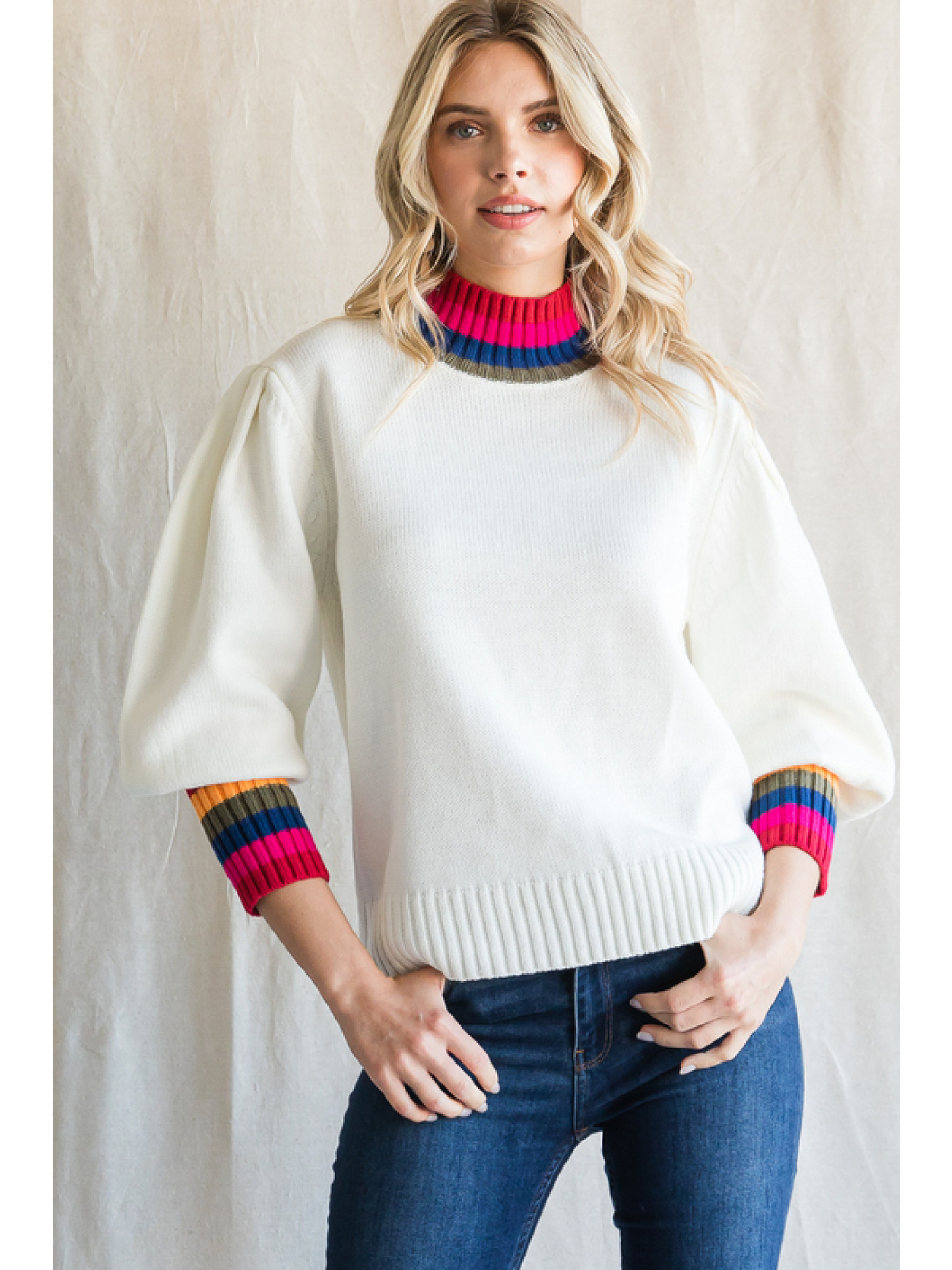 Love it or Leave It Pullover Sweater