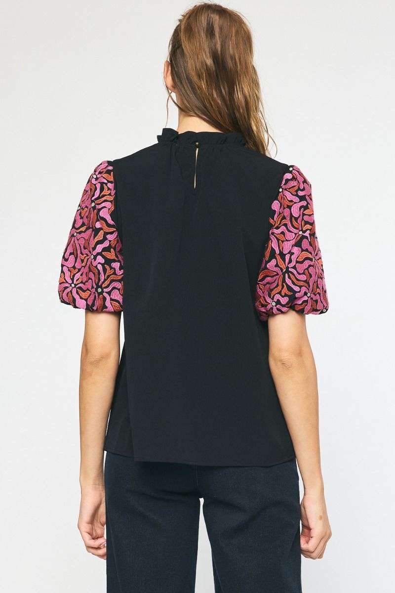 Season of Life Embroidered top