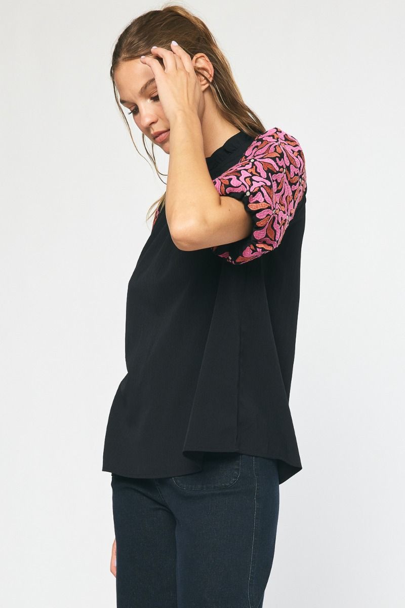 Season of Life Embroidered top