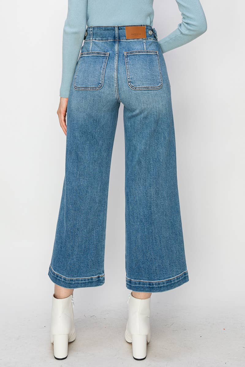 Dani High Rise Wide Leg Denim-Artemis Vintage