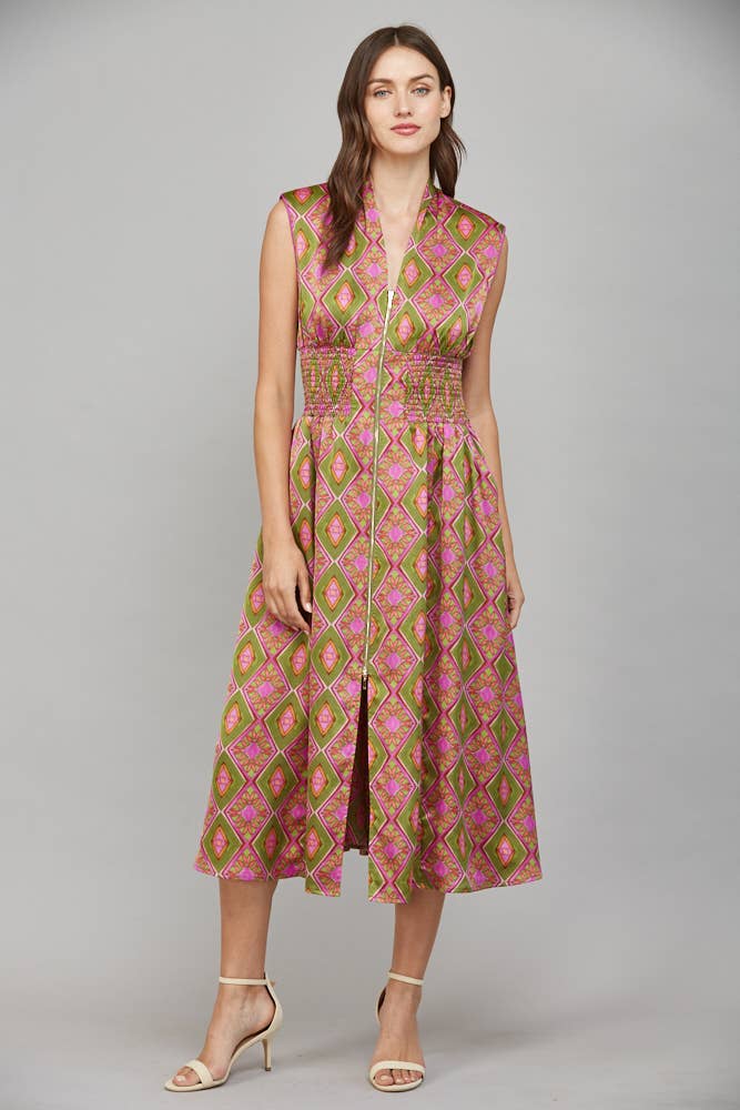 Twyla Zip Front Dress