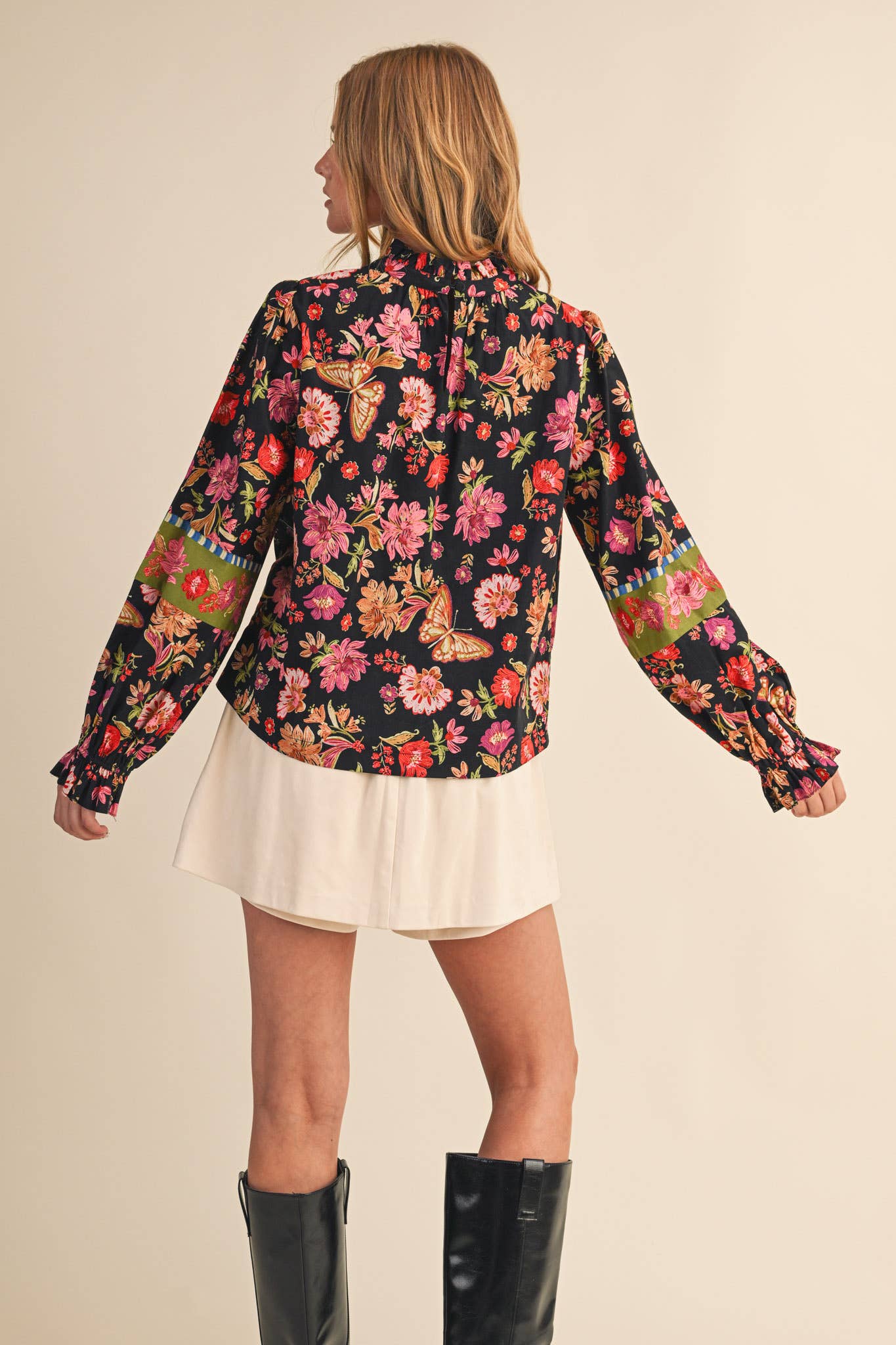 Celia Printed Top