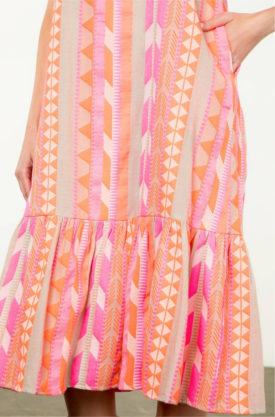 June Midi Dress: THML