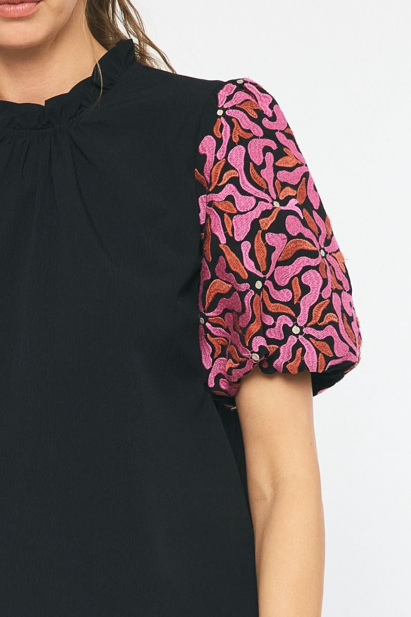 Season of Life Embroidered top