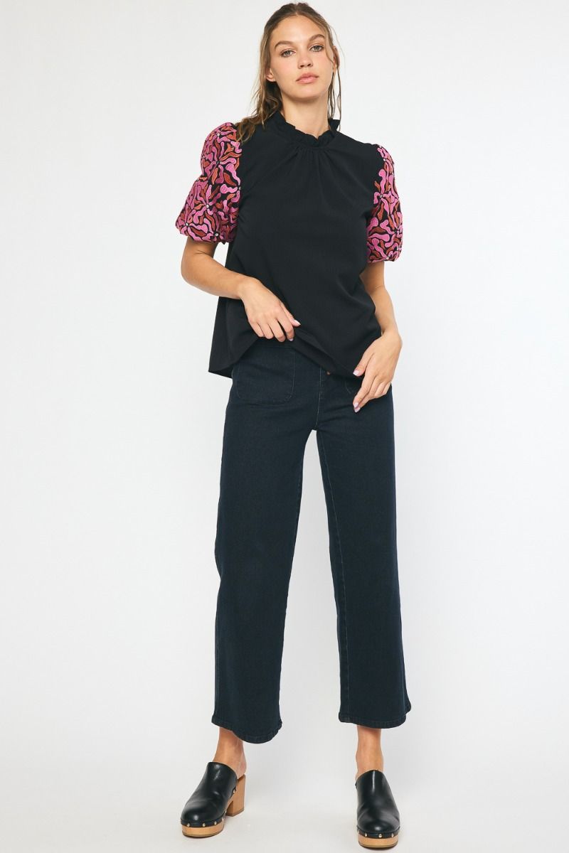 Season of Life Embroidered top