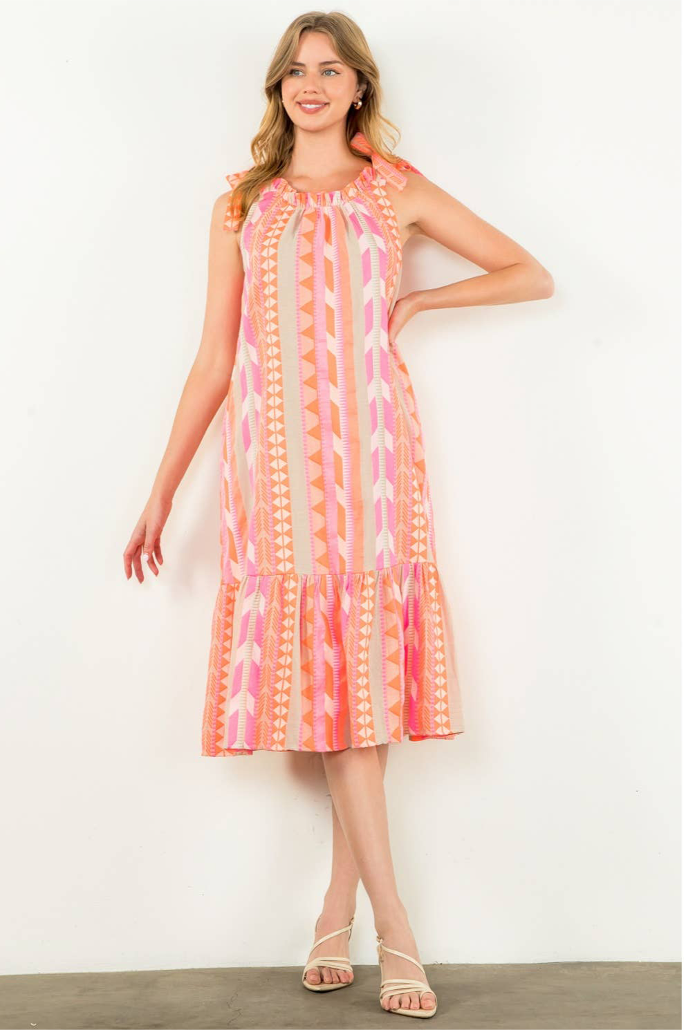 June Midi Dress: THML