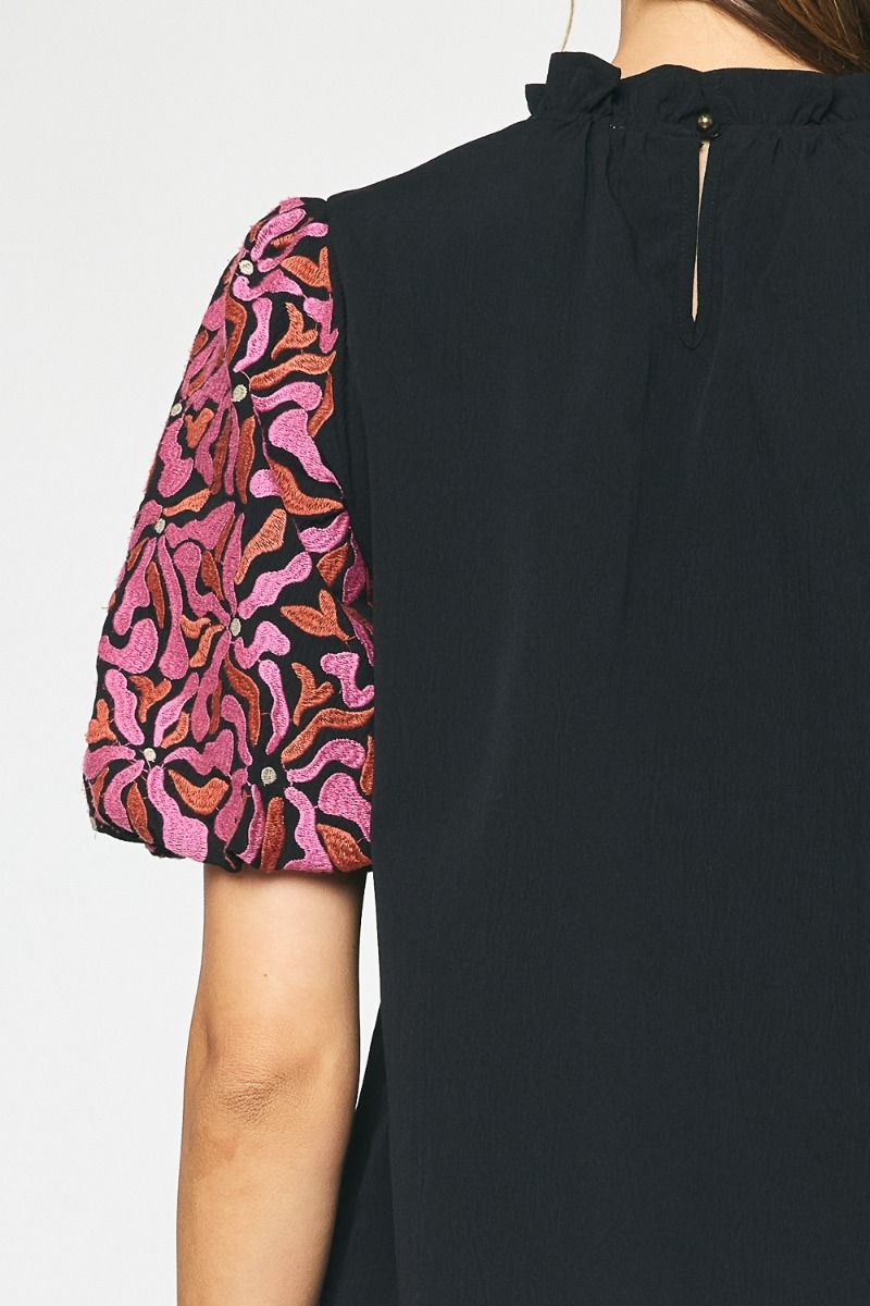 Season of Life Embroidered top
