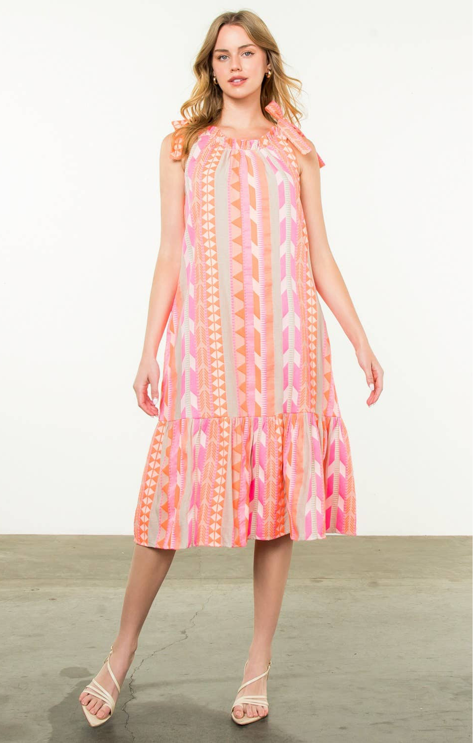 June Midi Dress: THML