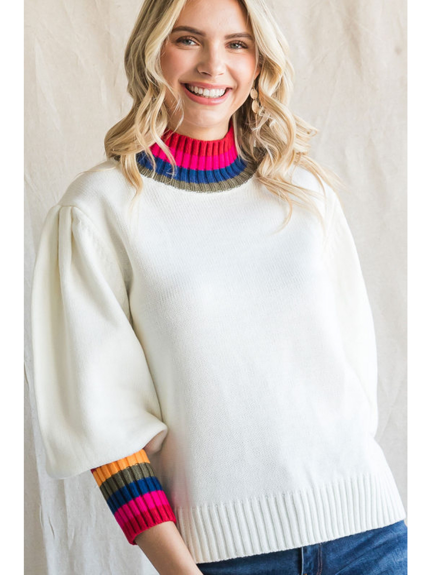 Love it or Leave It Pullover Sweater