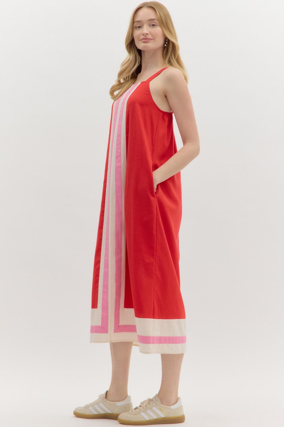 Porch Swing Color-Block Dress