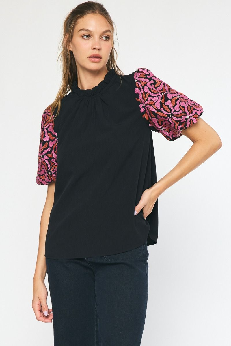 Season of Life Embroidered top