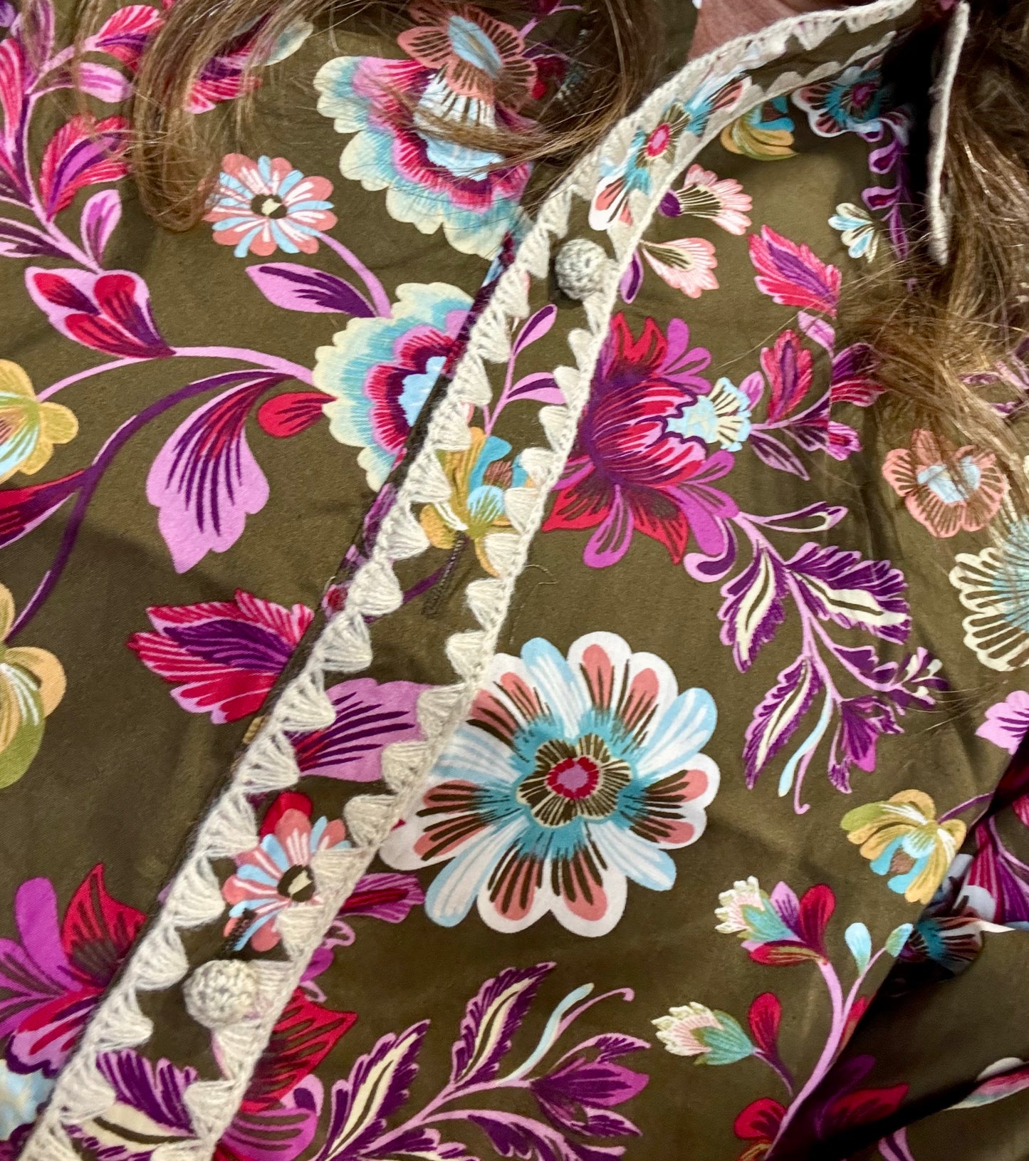 Avery Blanket Stitch Dress