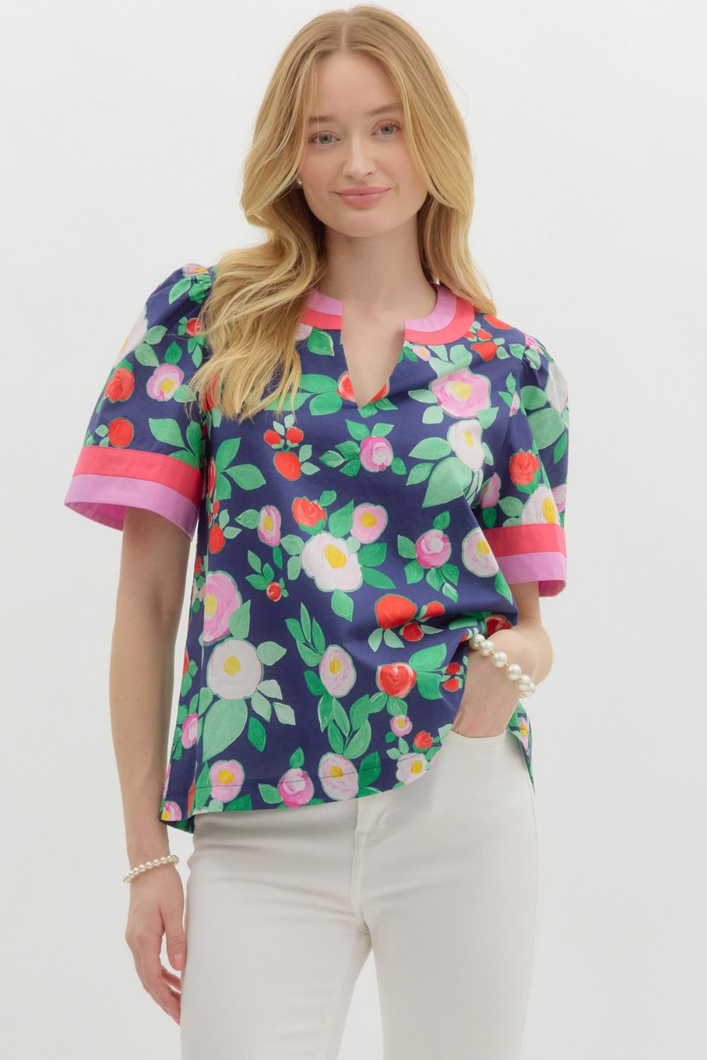 Rinna Floral Top