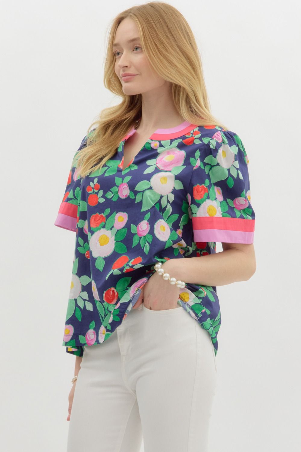 Rinna Floral Top