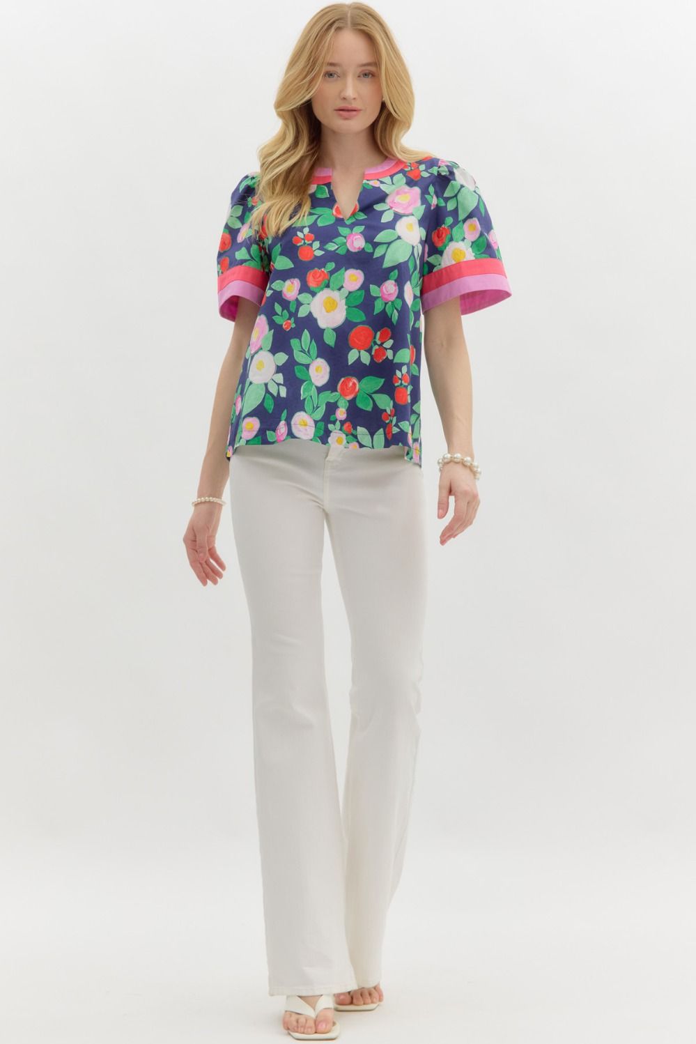 Rinna Floral Top