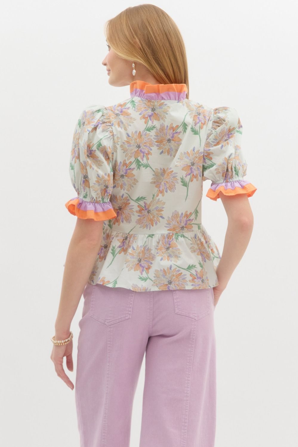 Faith Floral Top
