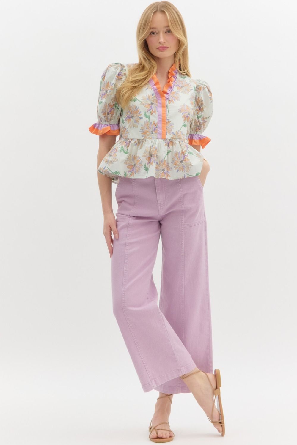 Faith Floral Top
