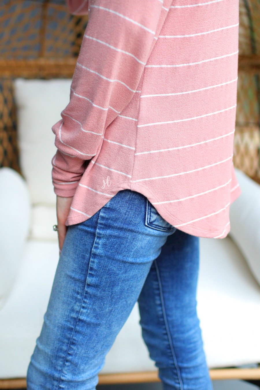 Sarah Striped Top (2 colors)