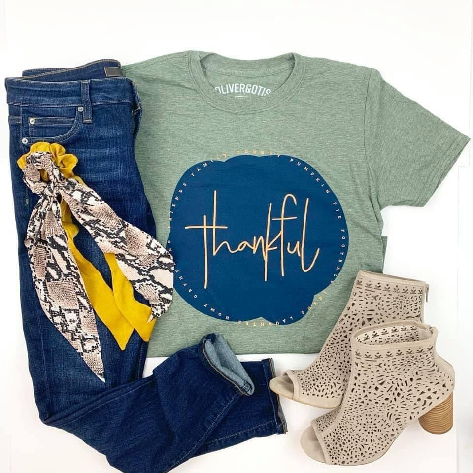 Thankful Pumpkin Graphic Tee