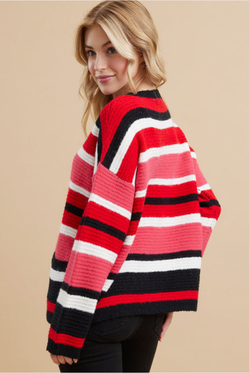 Rise Up Striped Sweater