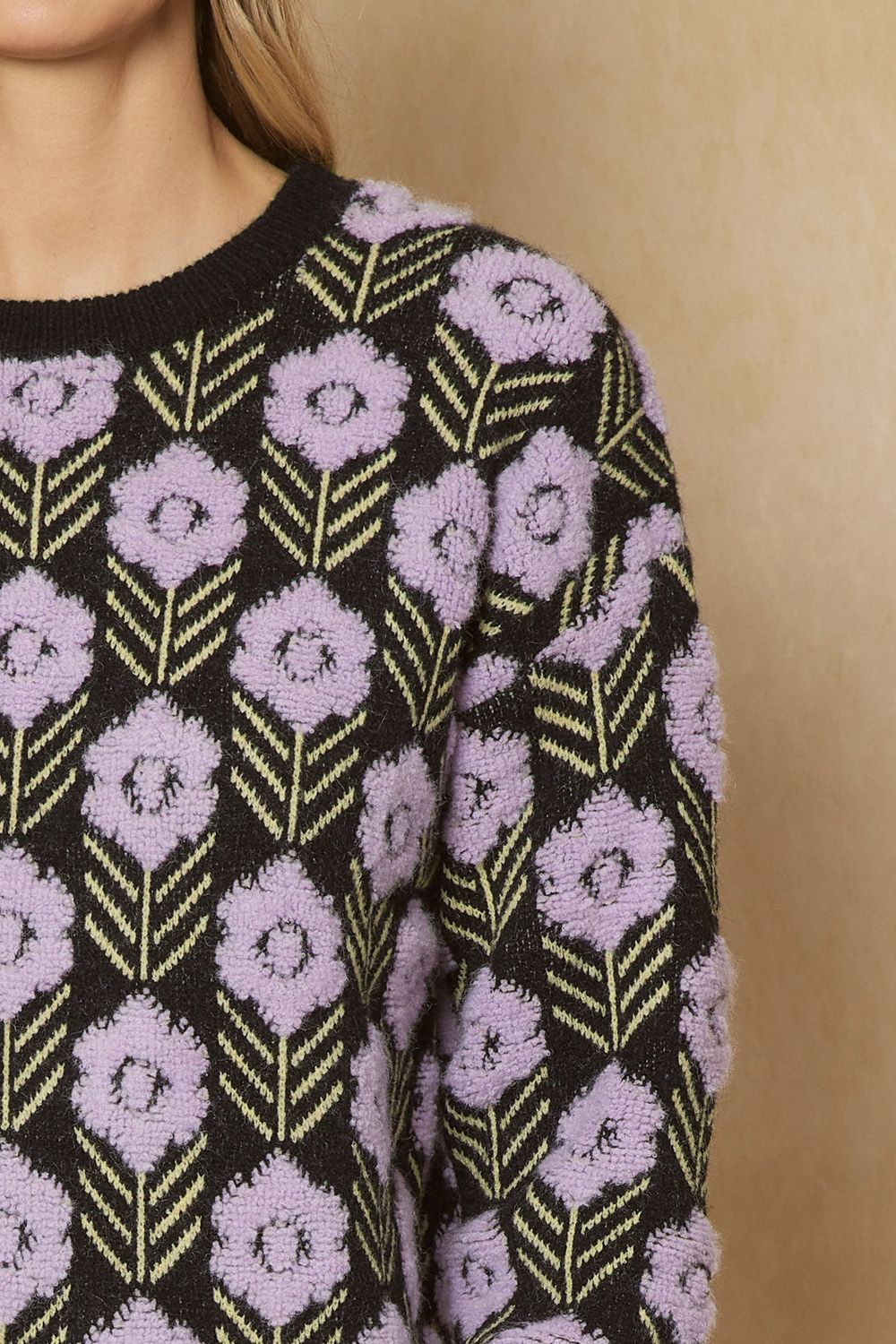 Lilac Blossoms Sweater