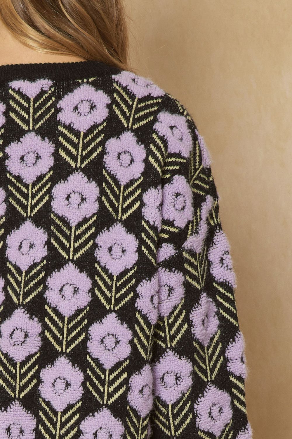 Lilac Blossoms Sweater