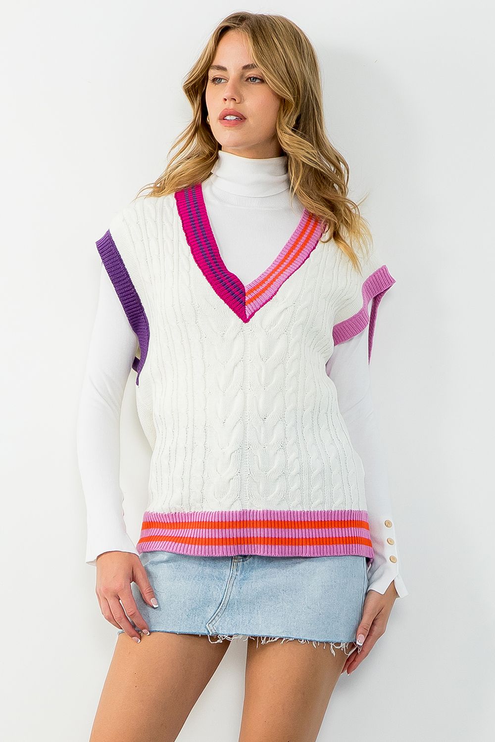 Tennis Anyone Sweater Vest-THML