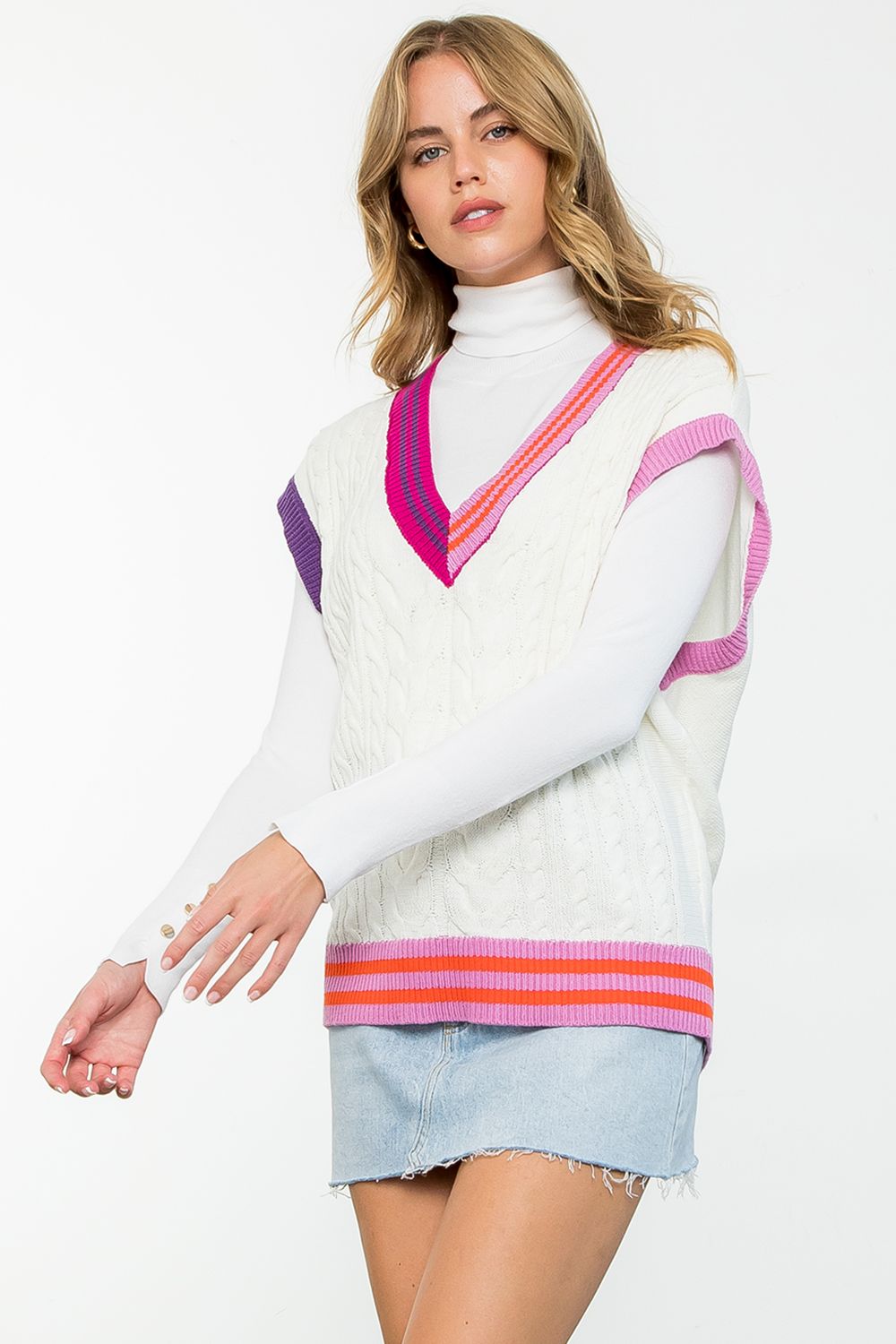 Tennis Anyone Sweater Vest-THML