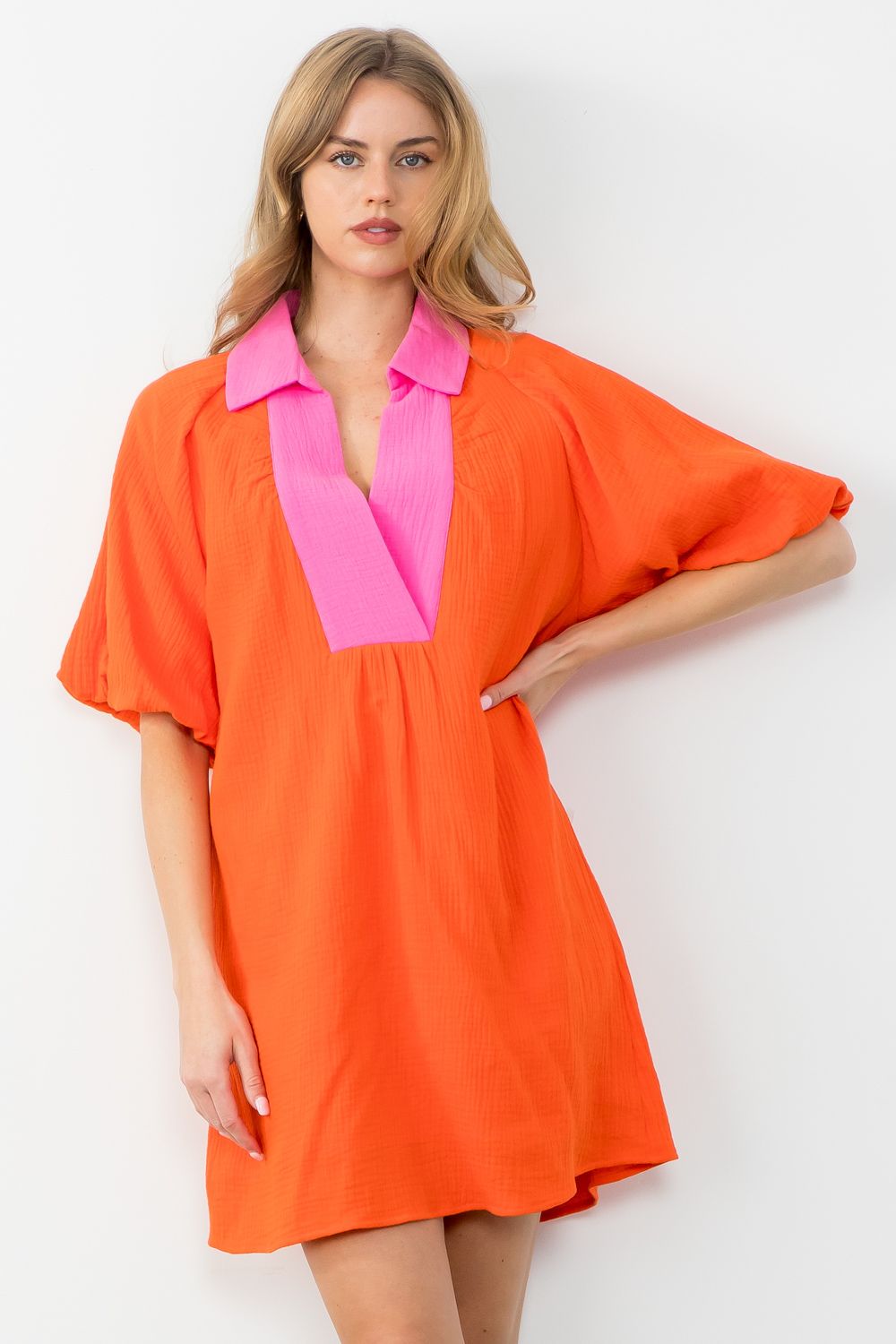 Take It Easy Colorblock Dress THML GirlSPARK Boutique take-it-easy-colorblock-dress-thml-girlspark-boutique