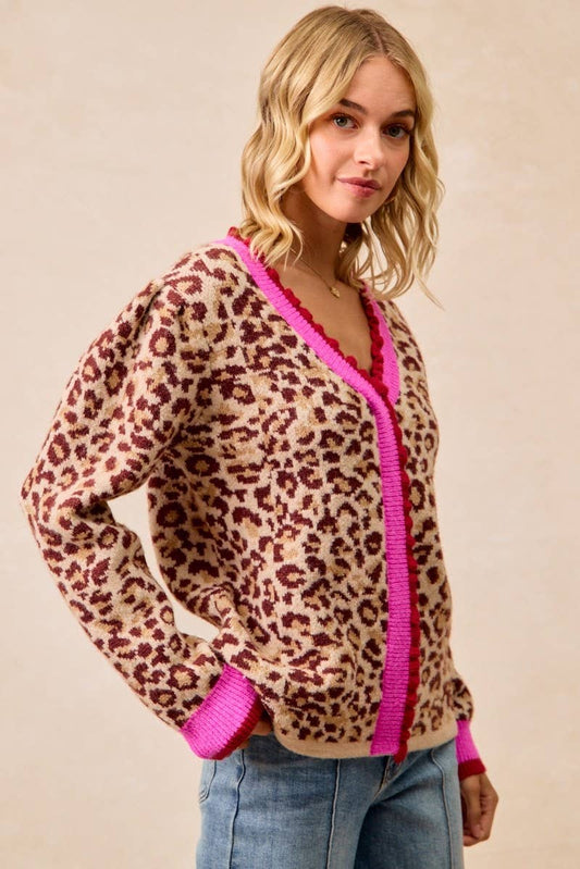 Gia Leopard Sweater