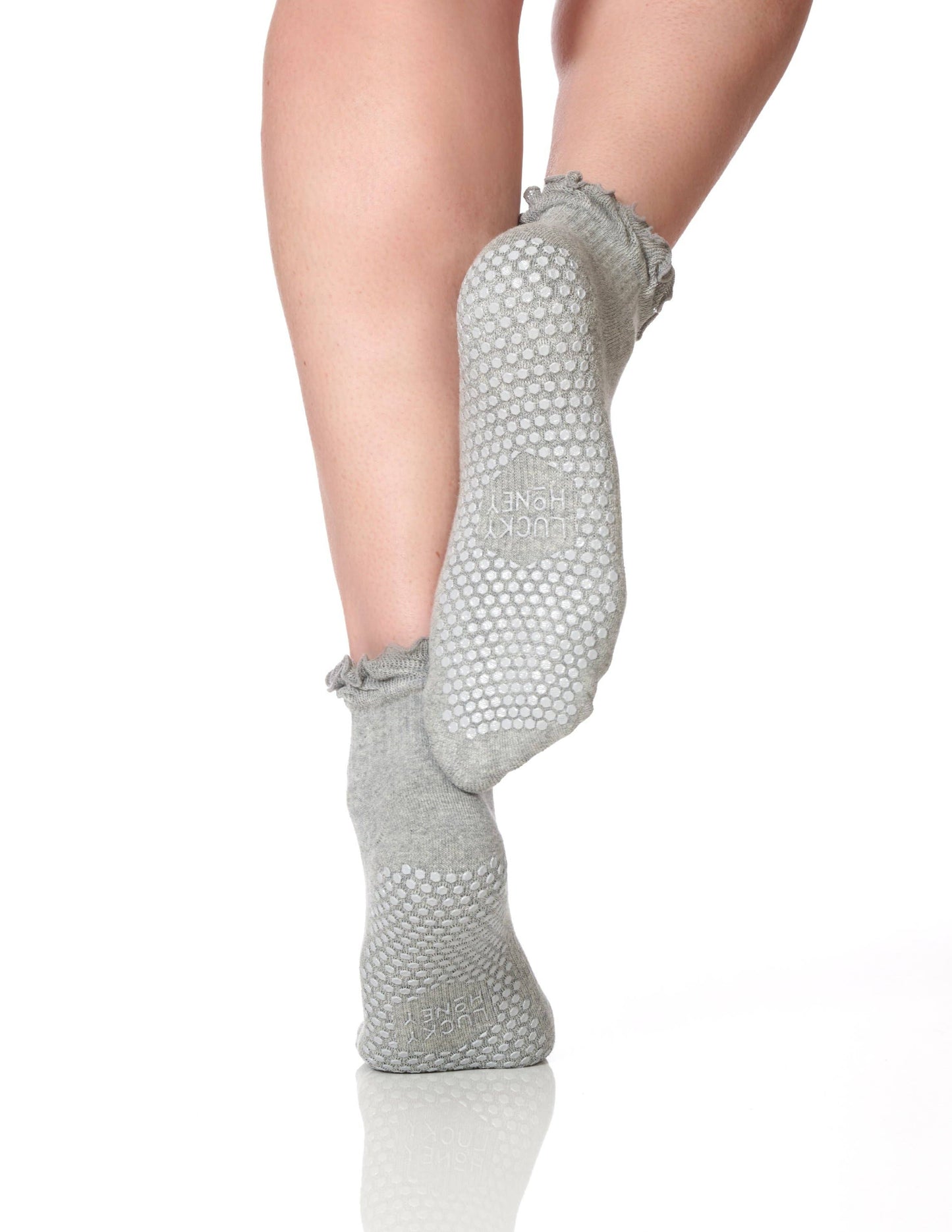 The Ruffle Pilates Socks