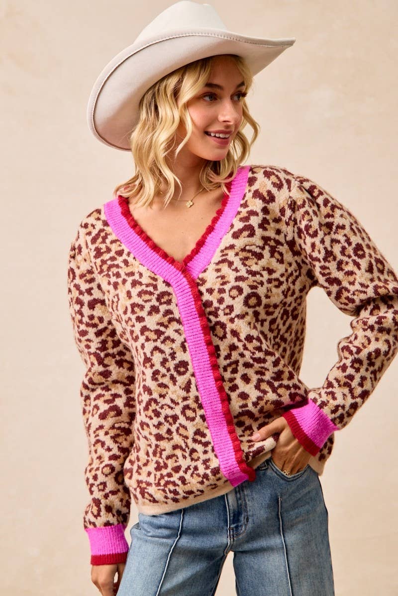 Gia Leopard Sweater