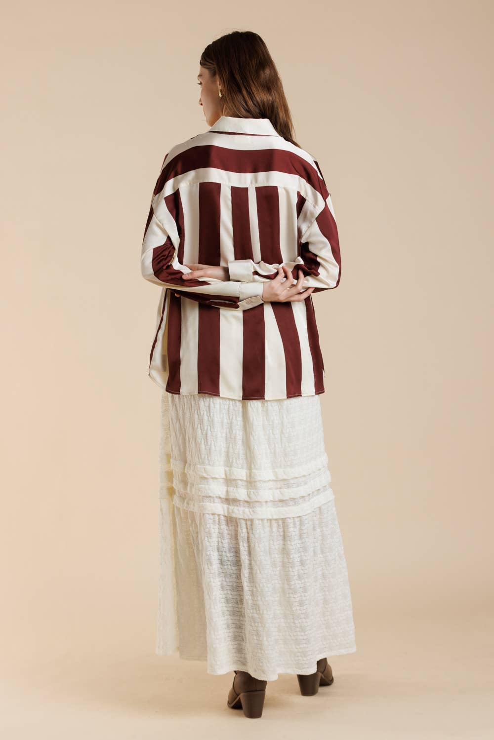 Zoe Button Down Long Sleeve Shirt