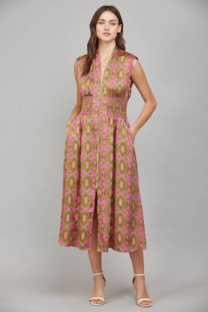 Twyla Zip Front Dress