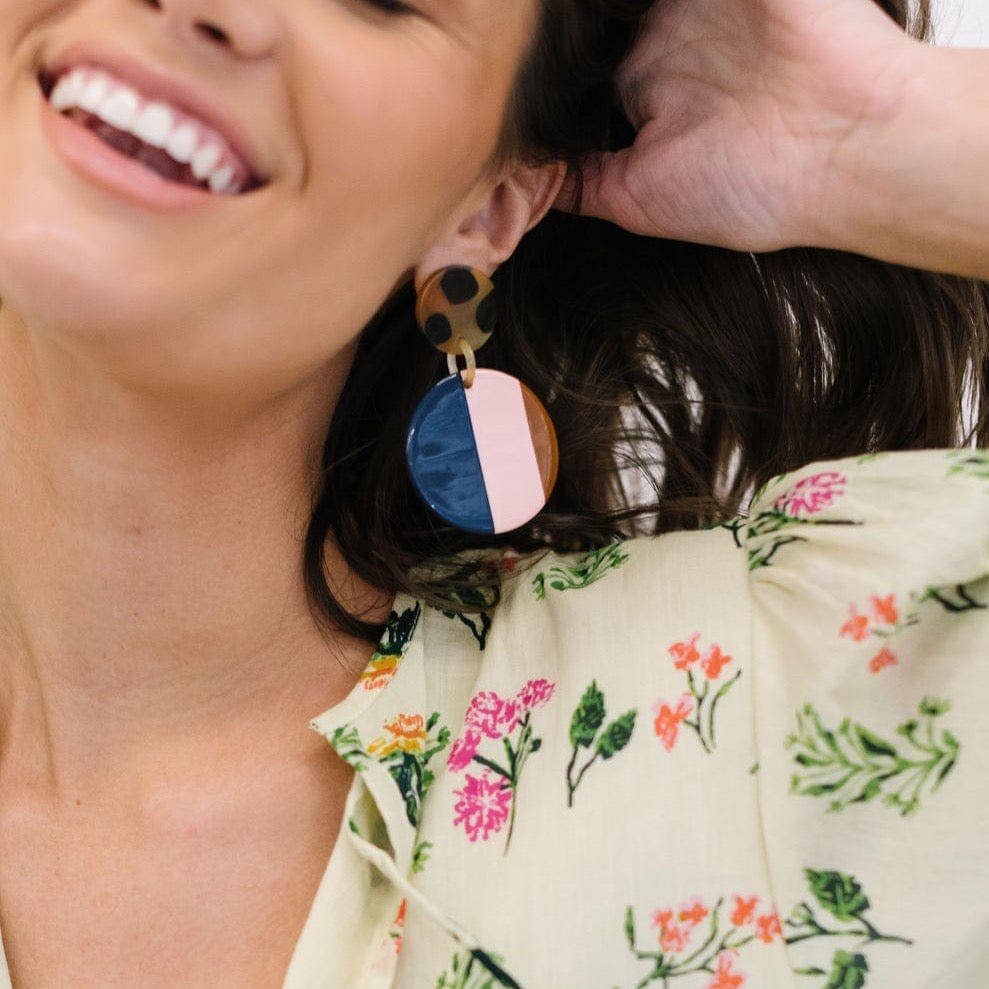 Zilker Circle Earrings-Sunshine Tienda