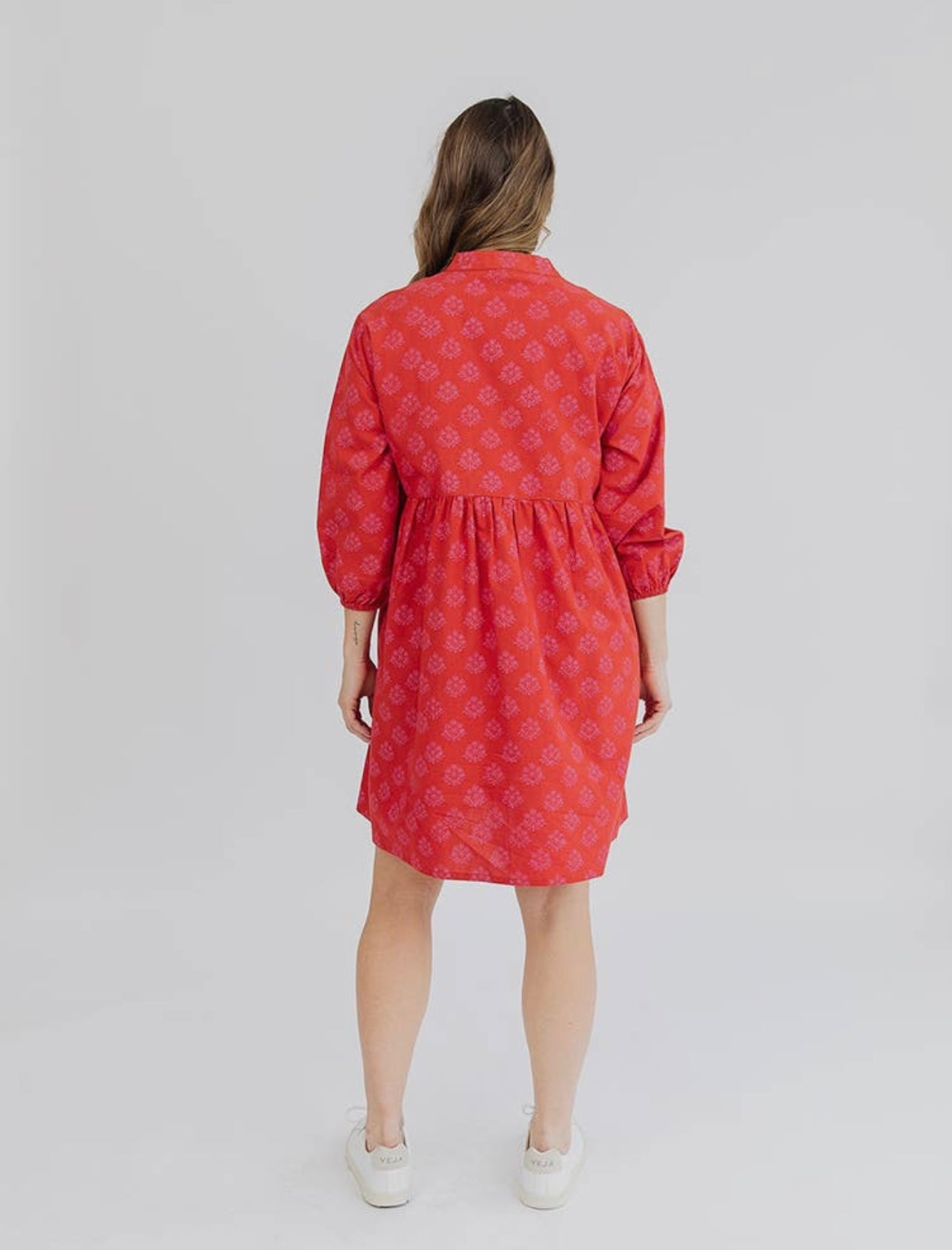 Sohla Mini Dress Floral Stamp