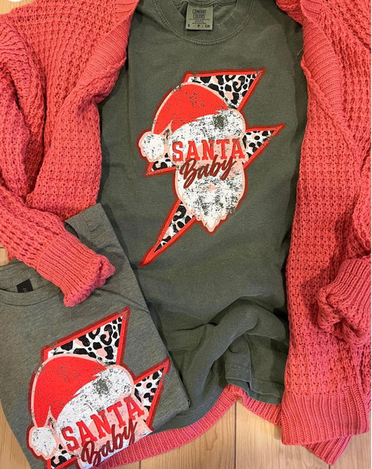 Santa Baby Bolt Graphic Tee