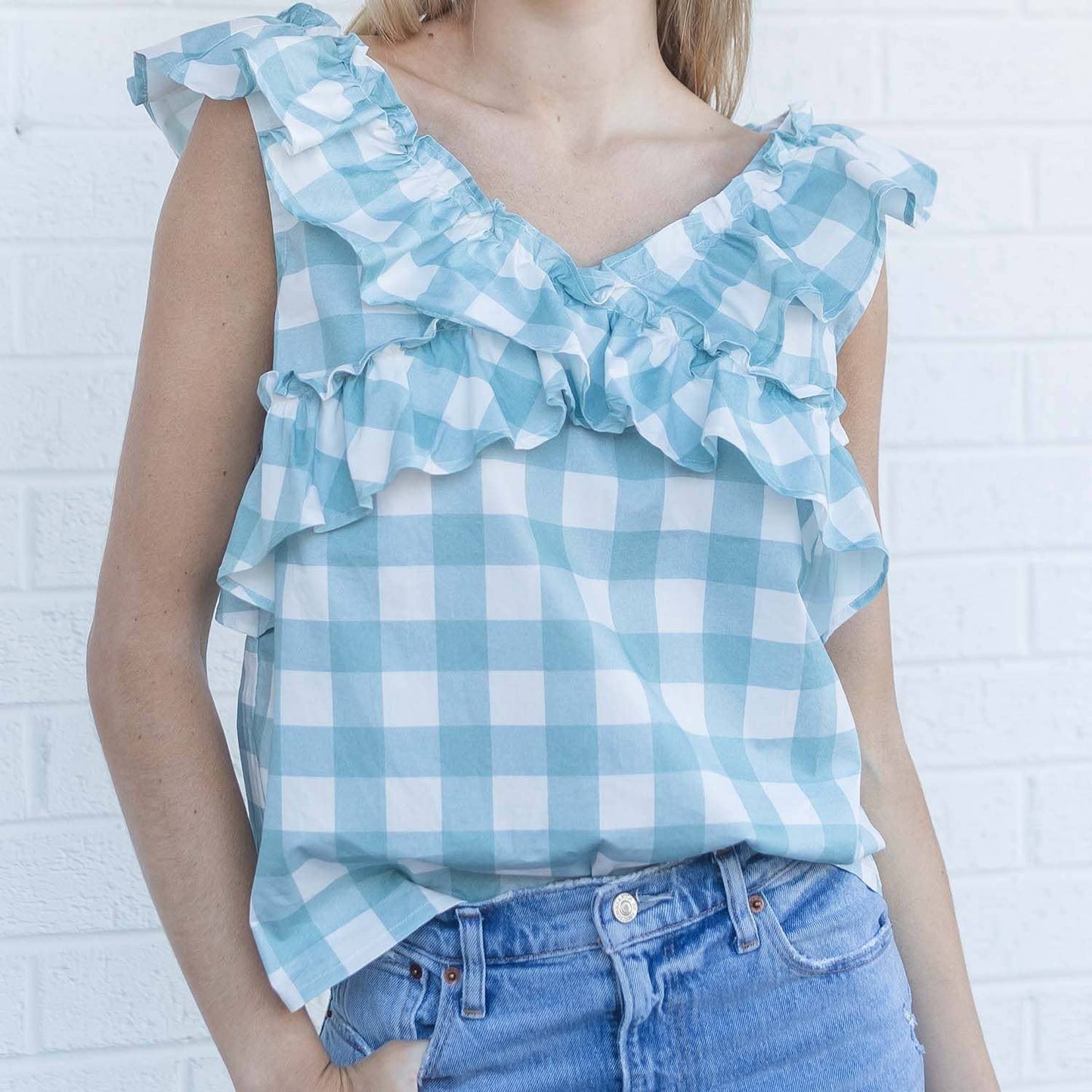 Laura Gathered Goods Top