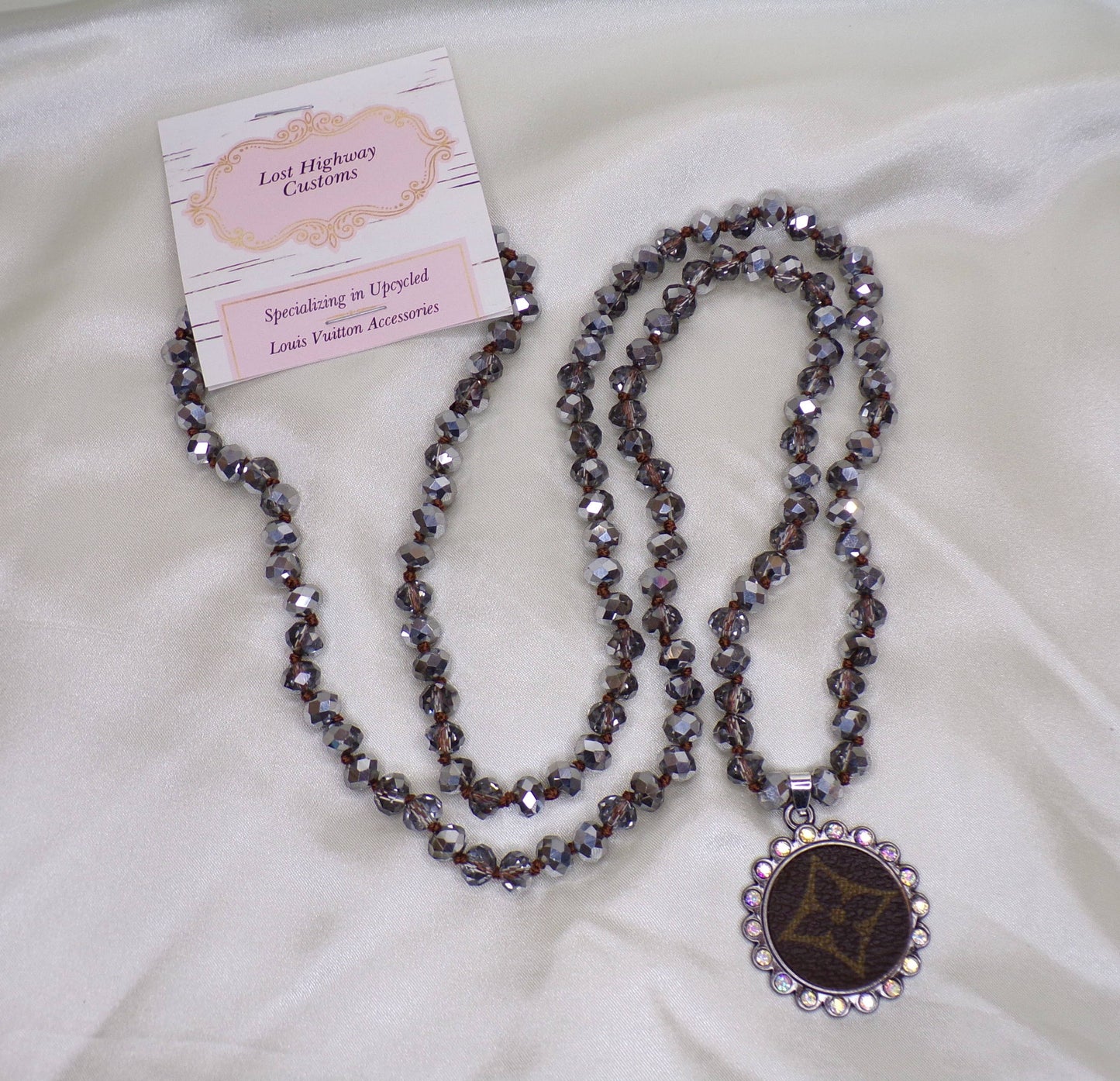 Repurposed Beaded Necklaces (7 colors)