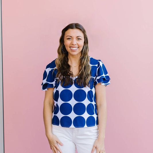 Grayson Dot Party Top