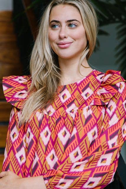 Kacey Pointing Forward Top