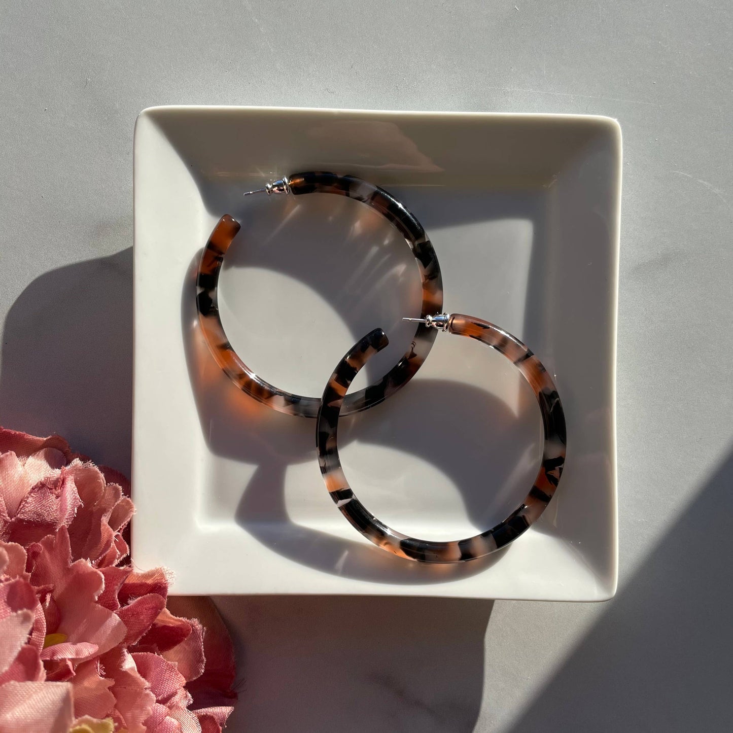 Koi XL Statement Hoop Earrings