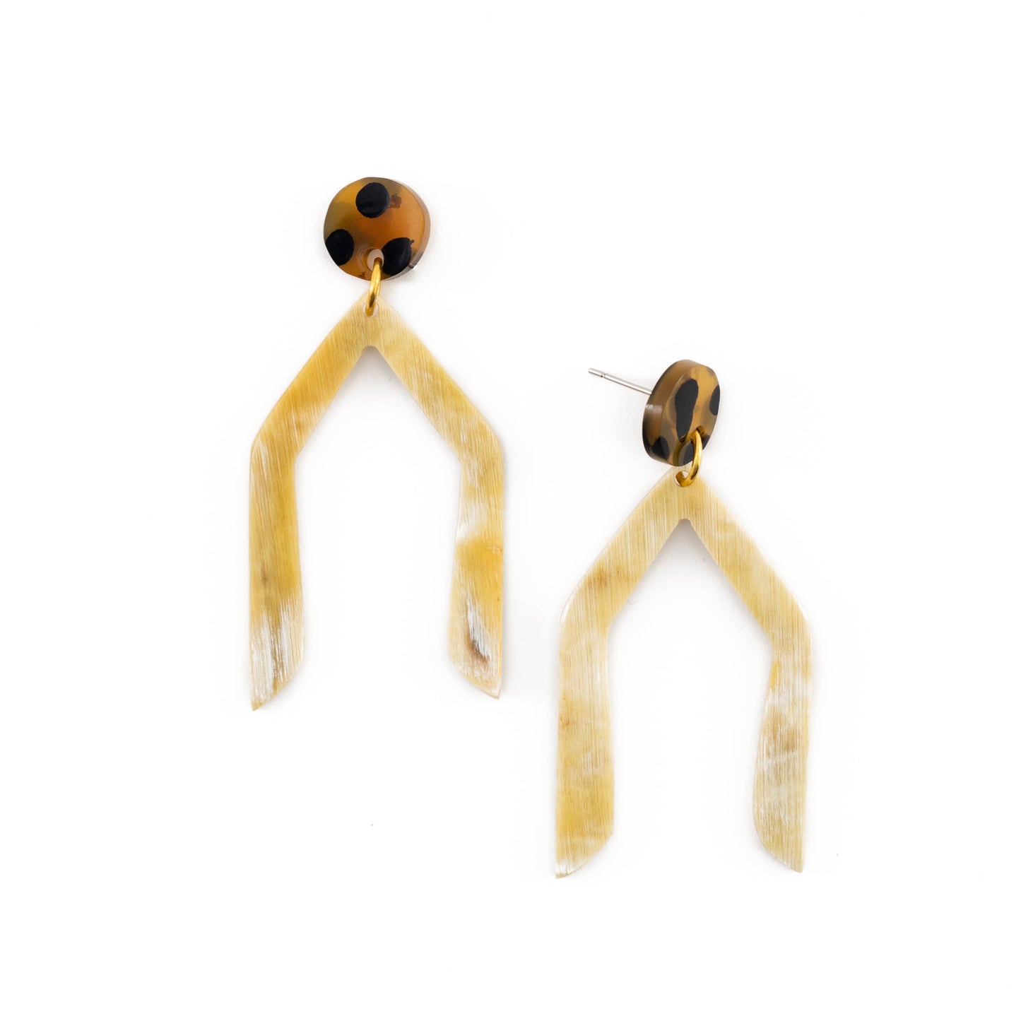 Skinny Horseshoe Earrings-Sunshine Tienda