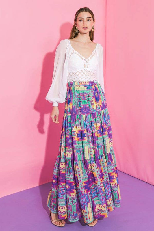 Bit of Spark Maxi Skirt